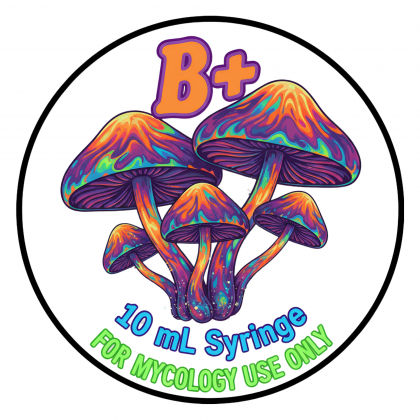 🍄 B+ Mushroom Liquid Culture – 10 mL Syringe