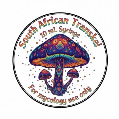 🌍 South African Transkei Mushroom Liquid Culture – 10 mL Syringe