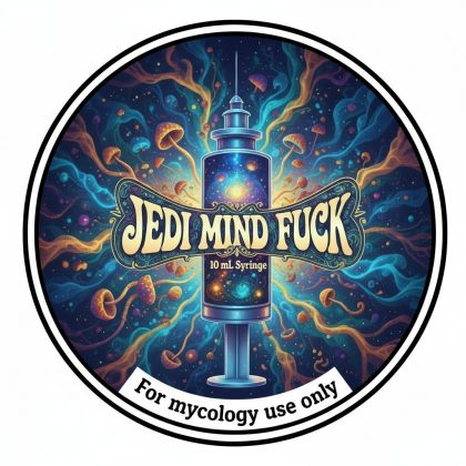 ✨ Jedi Mind Fuck Mushroom Liquid Culture – 10 mL Syringe