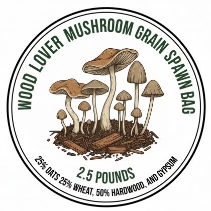 Wood-Loving Grain Spawn Bag 2.5 lbs.