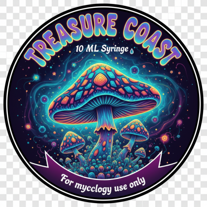 🌊 Treasure Coast Mushroom Liquid Culture – 10 mL Syringe