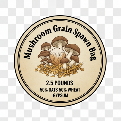 Grain Spawn Bags 2.5 lb.