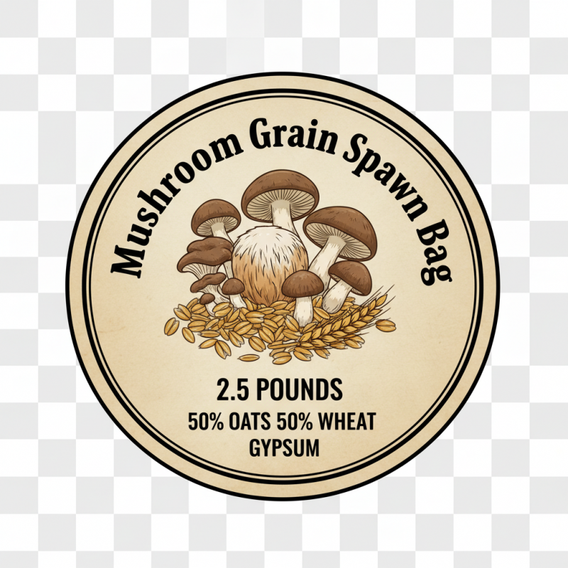 Grain Spawn Bags 2.5 lb.